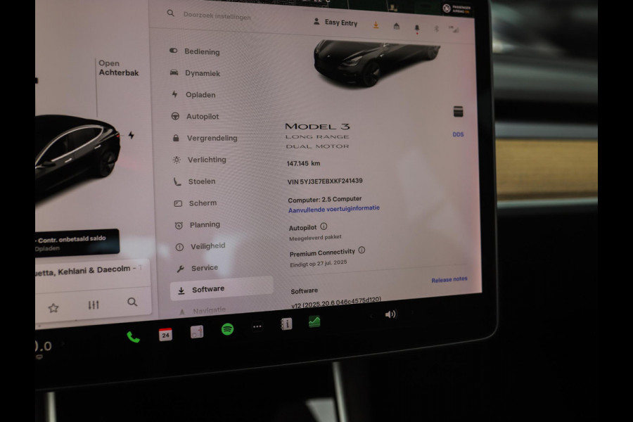 Tesla Model 3 Long Range AWD 75 kWh | Leder | Stoelverw. | Autopilot | Pano | Camera