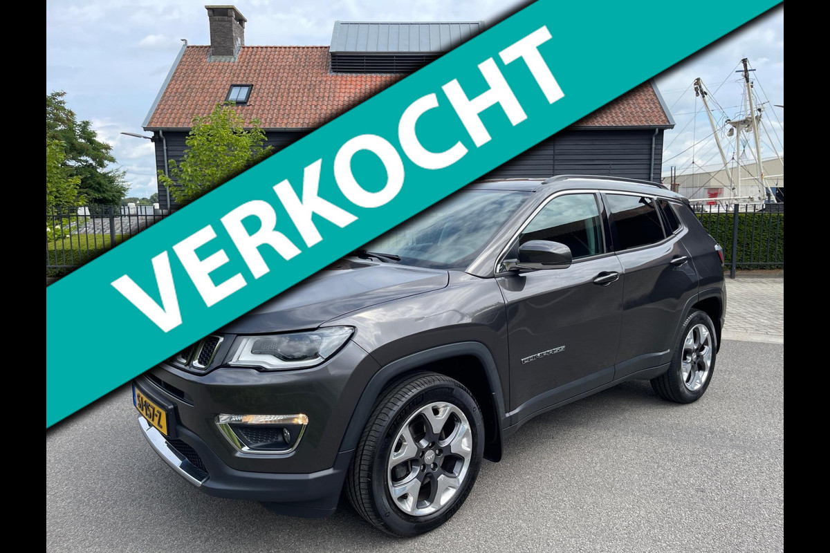 Jeep Compass 1.4 MultiAir Opening Edition 4x4 AUTOMAAT LEER NAVI CAMERA TREKHAAK Jeep Compass 1.4 MultiAir Opening Edition 4x4 AUTOMAAT LEER NAVI CAMERA TREKHAAK