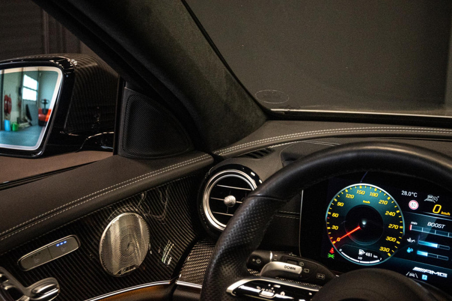 Mercedes-Benz E-Klasse Estate AMG 63 S 4MATIC+ *Keramisch / Burmester / Luchtvering / Carbon in/exterieur / AMG Driver's Package / Stoelventilatie*