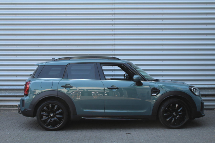 MINI Countryman 1.5 136pk Business Edition AUTOMAAT NL-Auto NAP Clima Cruise Navi Carplay Camera 17"LMV Leder Afn. Trekhaak 1500kg