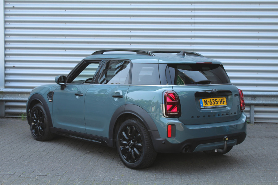 MINI Countryman 1.5 136pk Business Edition AUTOMAAT NL-Auto NAP Clima Cruise Navi Carplay Camera 17"LMV Leder Afn. Trekhaak 1500kg
