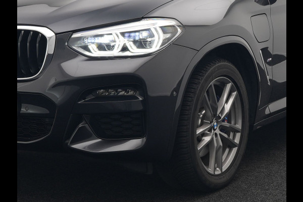 BMW X3 xDrive30e M Sport Plug in Hybrid 293pk Dealer O.H PHEV | Trekhaak Af Fabriek | Head Up |  Adaptive Cruise | Camera | Apple Carplay | Pilot Assist | Blis | Lederen Sportstoelen Memory & Verwarmd | Navigatie | M Sportstuur Verwarmd | Virtual |