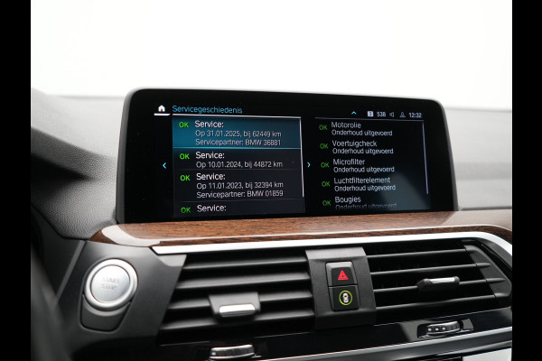 BMW X3 xDrive30e M Sport Plug in Hybrid 293pk Dealer O.H PHEV | Trekhaak Af Fabriek | Head Up |  Adaptive Cruise | Camera | Apple Carplay | Pilot Assist | Blis | Lederen Sportstoelen Memory & Verwarmd | Navigatie | M Sportstuur Verwarmd | Virtual |
