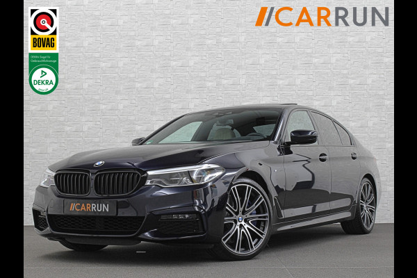 BMW 5 Serie 540i M-Sport | Schuifdak | Individual Leder | Harman-Kardon | Comfortstoelen | Head-Up | Memory | Full-LED | Stuurverwarming | 20'' | Origineel NL | Camera | Sfeerverlichting | Stoelverwarming | Carplay | Draadloos Laden |