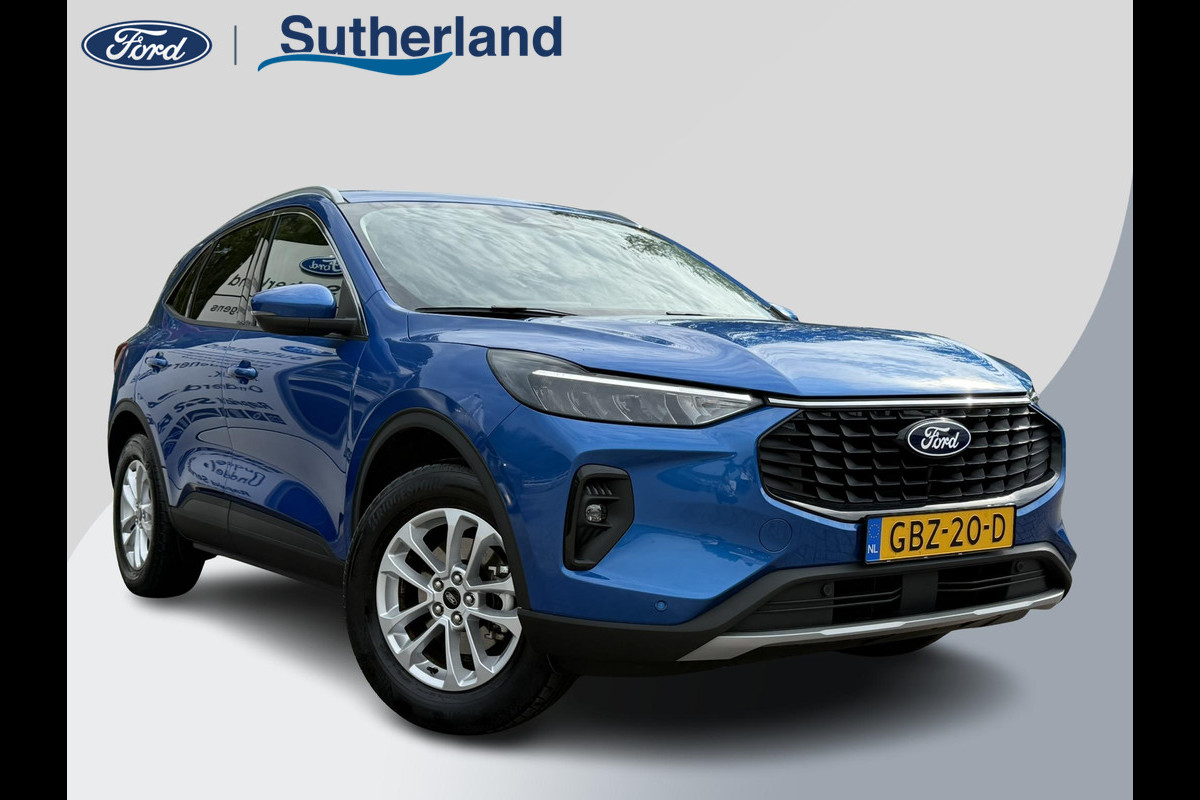 Ford Kuga 2.5 PHEV Titanium 243pk | Nieuw Model | 2.100 kg trekgewicht | Winter Pack | Dessert Island Blue Ford Kuga 2.5 PHEV Titanium 243pk | Nieuw Model | 2.100 kg trekgewicht | Winter Pack | Dessert Island Blue