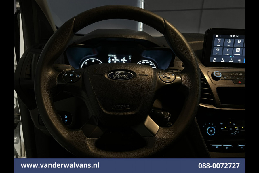 Ford Transit Connect 1.5 EcoBlue 101pk L2H1 Euro6 Airco | Camera | Navigatie | Trekhaak | 3-Zits | Parkeersensoren Verwarmde voorruit, Bijrijdersbank