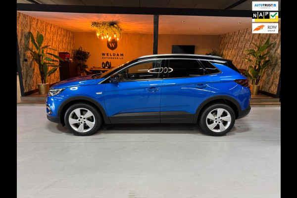 Opel Grandland X 1.6 Turbo Ultimate Garantie Stoelventilatie StuurVW StoelVW Voor/Achter Dodehoek 360 Cruise Navi Clima Rijklaar