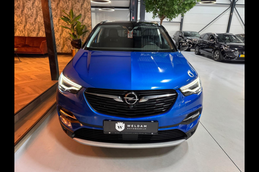 Opel Grandland X 1.6 Turbo Ultimate Garantie Stoelventilatie StuurVW StoelVW Voor/Achter Dodehoek 360 Cruise Navi Clima Rijklaar