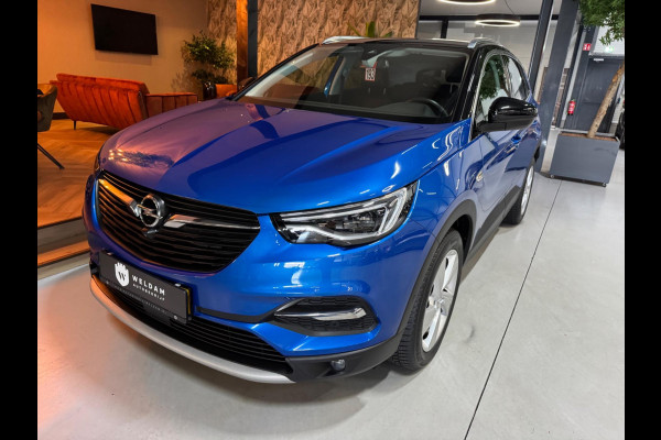 Opel Grandland X 1.6 Turbo Ultimate Garantie Stoelventilatie StuurVW StoelVW Voor/Achter Dodehoek 360 Cruise Navi Clima Rijklaar