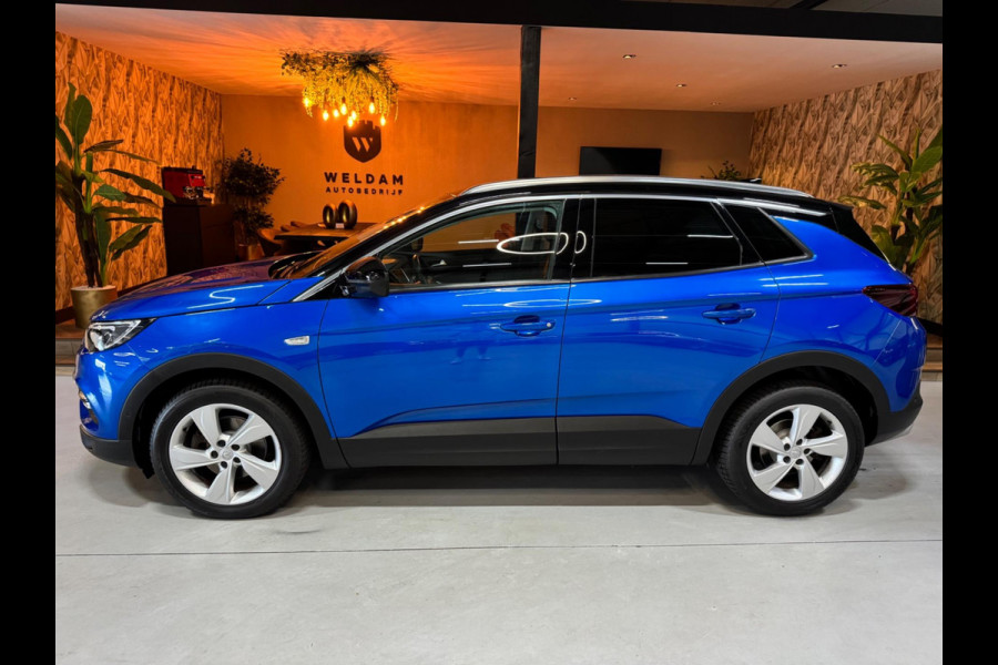 Opel Grandland X 1.6 Turbo Ultimate Garantie Stoelventilatie StuurVW StoelVW Voor/Achter Dodehoek 360 Cruise Navi Clima Rijklaar