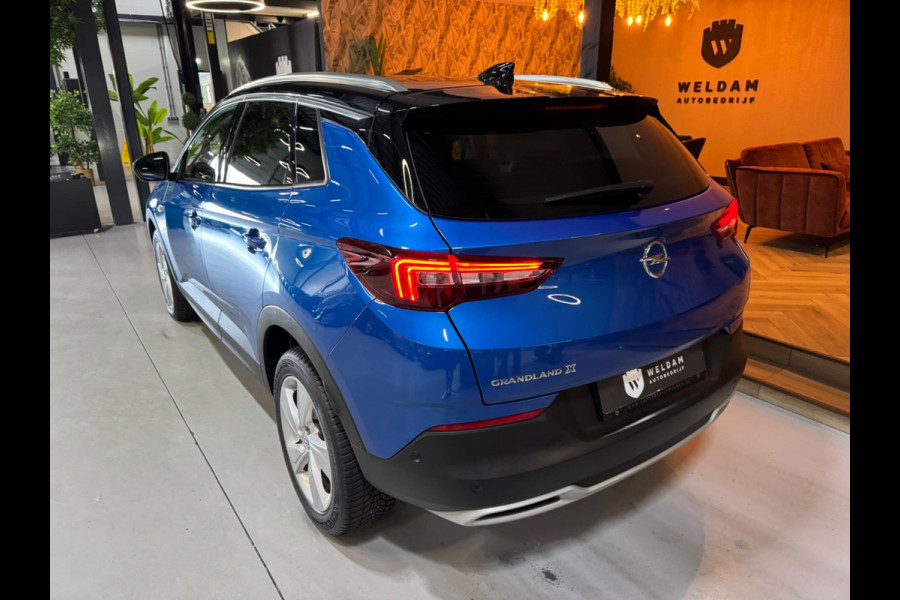 Opel Grandland X 1.6 Turbo Ultimate Garantie Stoelventilatie StuurVW StoelVW Voor/Achter Dodehoek 360 Cruise Navi Clima Rijklaar