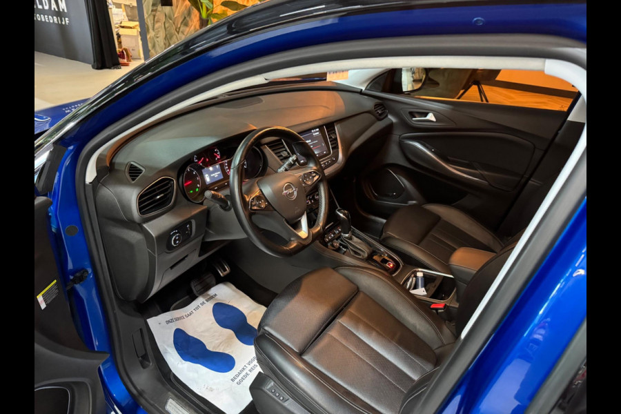 Opel Grandland X 1.6 Turbo Ultimate Garantie Stoelventilatie StuurVW StoelVW Voor/Achter Dodehoek 360 Cruise Navi Clima Rijklaar