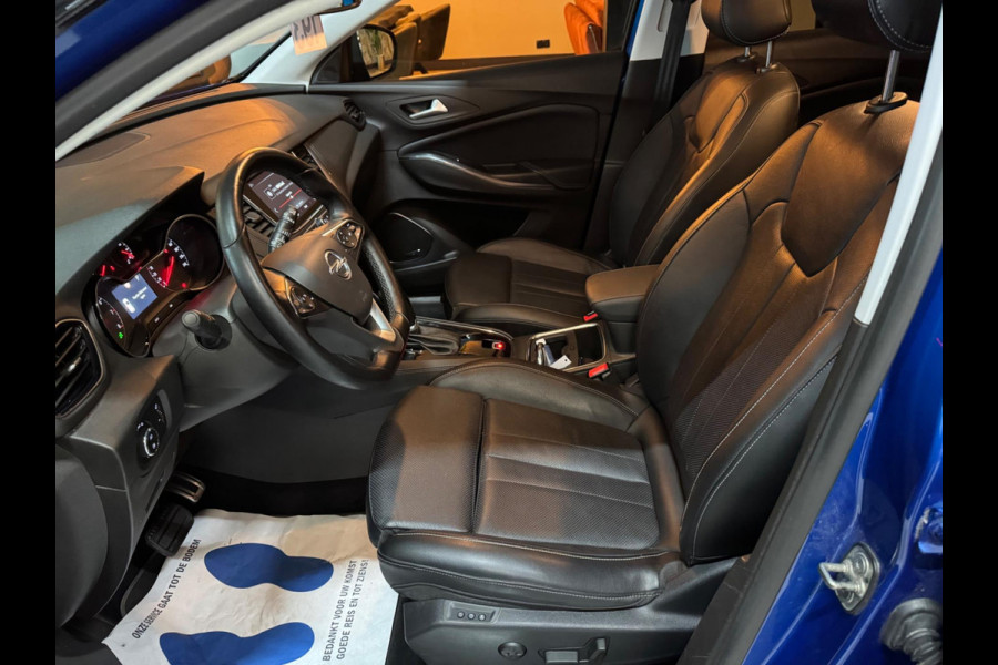 Opel Grandland X 1.6 Turbo Ultimate Garantie Stoelventilatie StuurVW StoelVW Voor/Achter Dodehoek 360 Cruise Navi Clima Rijklaar