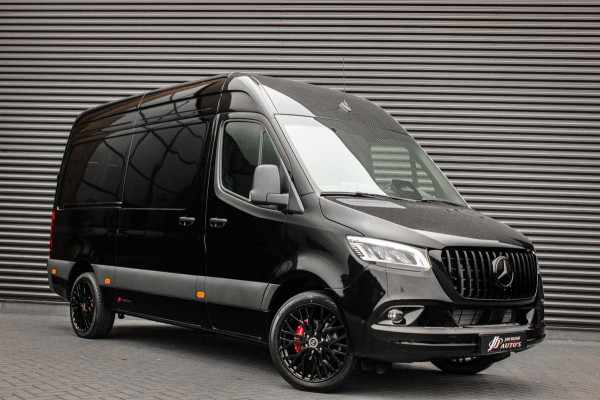 Mercedes-Benz Sprinter 319CDI L2H2 RWD 190PK FULL BLACK JB- EDITION / 3500KG / NEW / DIRECT RIJDEN / NAVIGATIE / PDC / FULL / LED
