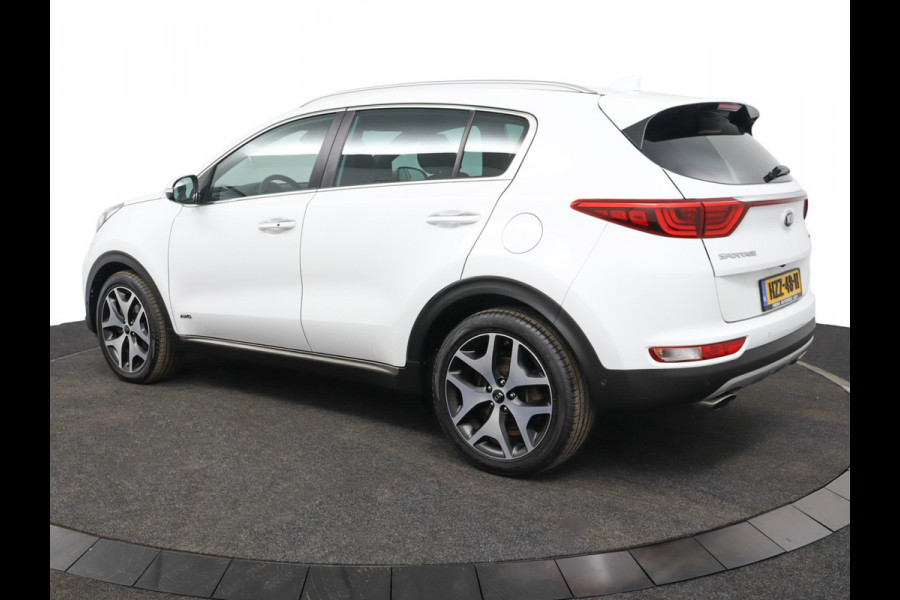 Kia Sportage 1.6 T-GDI 4WD GT-Line PlusLine Airco -  Cruise Control - Climate Control - Dodehoek Detectie - Lederen Bekleding - Navigatie - Stoel/Stuur Verwarming - 12 Maanden BOVAG Garantie