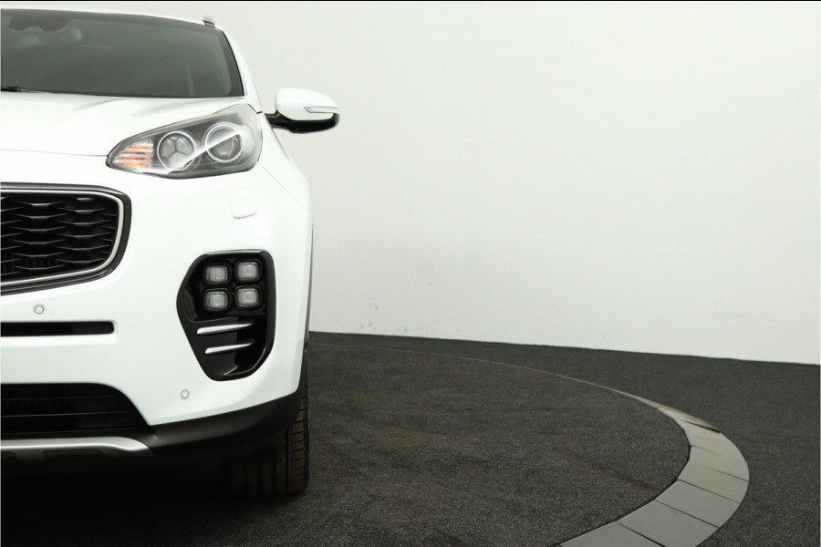 Kia Sportage 1.6 T-GDI 4WD GT-Line PlusLine Airco -  Cruise Control - Climate Control - Dodehoek Detectie - Lederen Bekleding - Navigatie - Stoel/Stuur Verwarming - 12 Maanden BOVAG Garantie