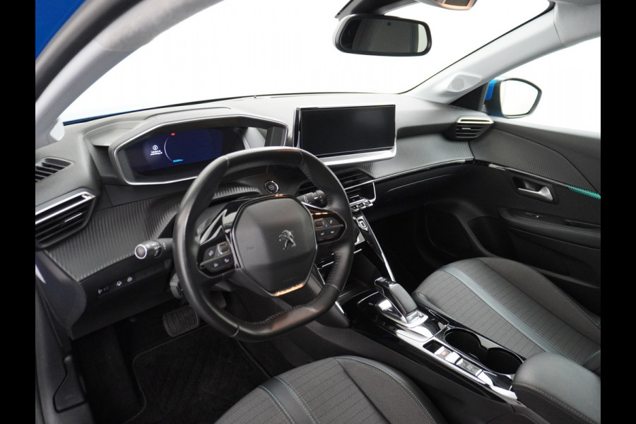 Peugeot e-208 EV 50kWh Adaptive-Cruise Apple Carplay Android Cruise Keyless Led PDC Allure Dab Lmv 16" Bluetooth Regensensor Rijstrooksensor Verkeersbord detectie