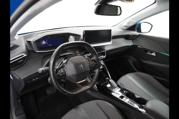 Peugeot e-208 EV 50kWh Adaptive-Cruise Apple Carplay Android Cruise Keyless Led PDC Allure Dab Lmv 16" Bluetooth Regensensor Rijstrooksensor Verkeersbord detectie