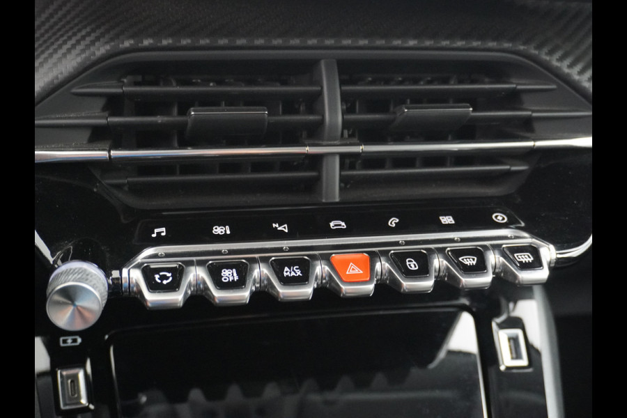 Peugeot e-208 EV 50kWh Adaptive-Cruise Apple Carplay Android Cruise Keyless Led PDC Allure Dab Lmv 16" Bluetooth Regensensor Rijstrooksensor Verkeersbord detectie