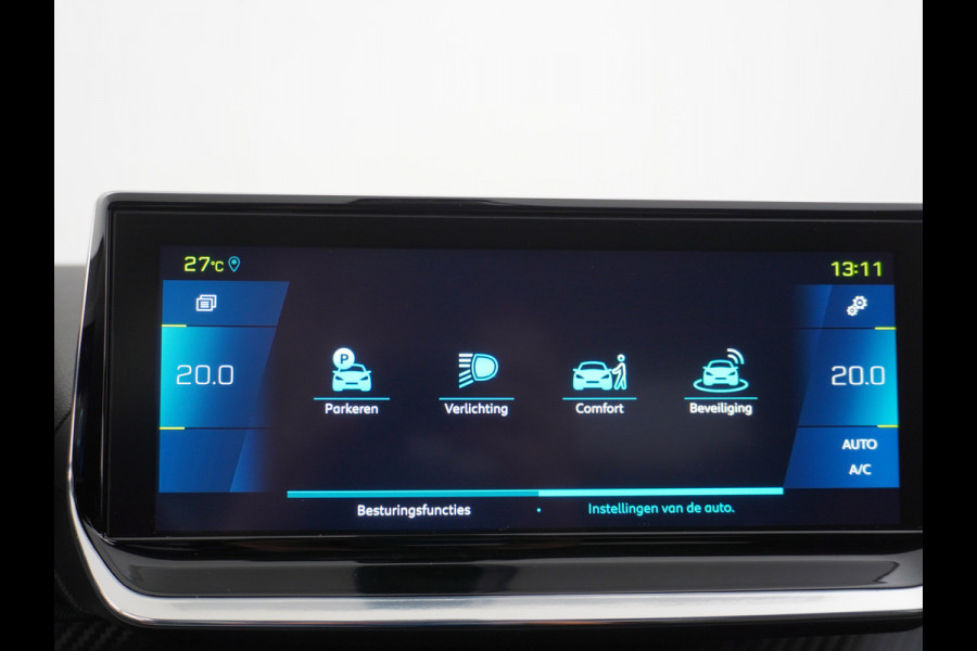 Peugeot e-208 EV 50kWh Adaptive-Cruise Apple Carplay Android Cruise Keyless Led PDC Allure Dab Lmv 16" Bluetooth Regensensor Rijstrooksensor Verkeersbord detectie