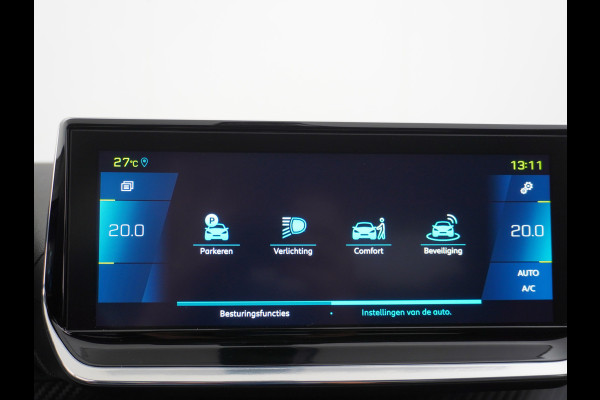 Peugeot e-208 EV 50kWh Adaptive-Cruise Apple Carplay Android Cruise Keyless Led PDC Allure Dab Lmv 16" Bluetooth Regensensor Rijstrooksensor Verkeersbord detectie