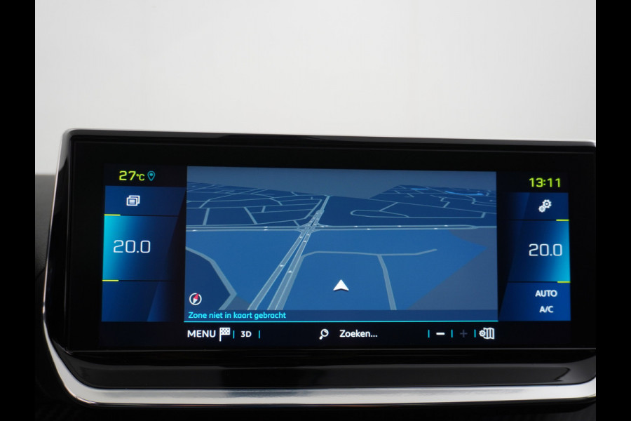 Peugeot e-208 EV 50kWh Adaptive-Cruise Apple Carplay Android Cruise Keyless Led PDC Allure Dab Lmv 16" Bluetooth Regensensor Rijstrooksensor Verkeersbord detectie