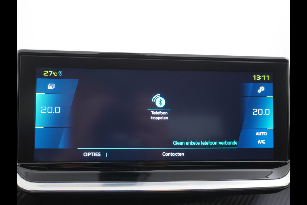 Peugeot e-208 EV 50kWh Adaptive-Cruise Apple Carplay Android Cruise Keyless Led PDC Allure Dab Lmv 16" Bluetooth Regensensor Rijstrooksensor Verkeersbord detectie