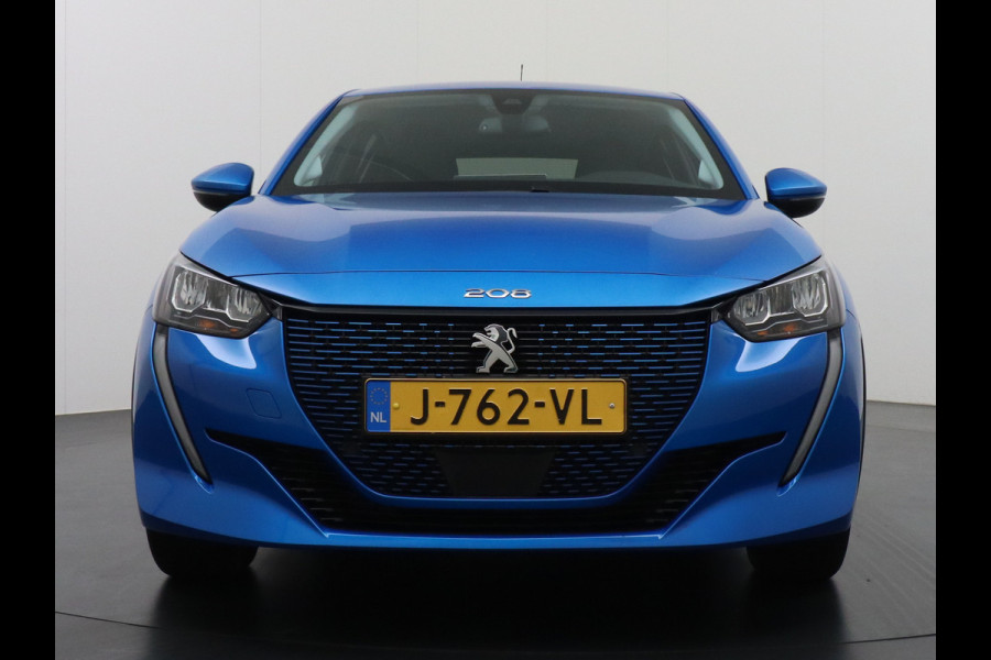 Peugeot e-208 EV 50kWh Adaptive-Cruise Apple Carplay Android Cruise Keyless Led PDC Allure Dab Lmv 16" Bluetooth Regensensor Rijstrooksensor Verkeersbord detectie