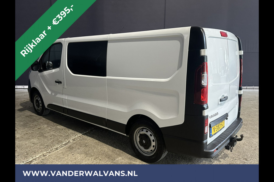Opel Vivaro 1.6 CDTI 122pk L2H1 *Rijklaar Direct Rijden* Dubbele Cabine Euro6 Airco | Trekhaak | LED | 5-Zits Cruisecontrol, Inrichting, Bluetooh-telefonie