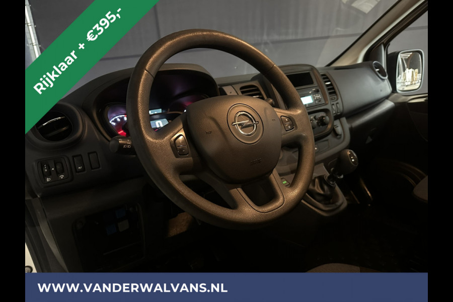 Opel Vivaro 1.6 CDTI 122pk L2H1 *Rijklaar Direct Rijden* Dubbele Cabine Euro6 Airco | Trekhaak | LED | 5-Zits Cruisecontrol, Inrichting, Bluetooh-telefonie