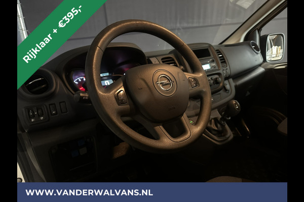 Opel Vivaro 1.6 CDTI 122pk L2H1 *Rijklaar Direct Rijden* Dubbele Cabine Euro6 Airco | Trekhaak | LED | 5-Zits Cruisecontrol, Inrichting, Bluetooh-telefonie