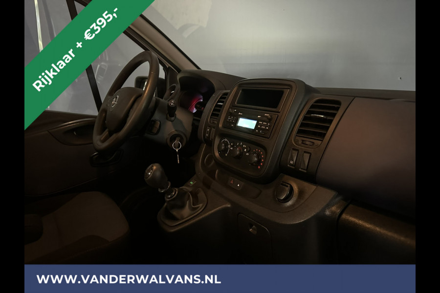 Opel Vivaro 1.6 CDTI 122pk L2H1 *Rijklaar Direct Rijden* Dubbele Cabine Euro6 Airco | Trekhaak | LED | 5-Zits Cruisecontrol, Inrichting, Bluetooh-telefonie