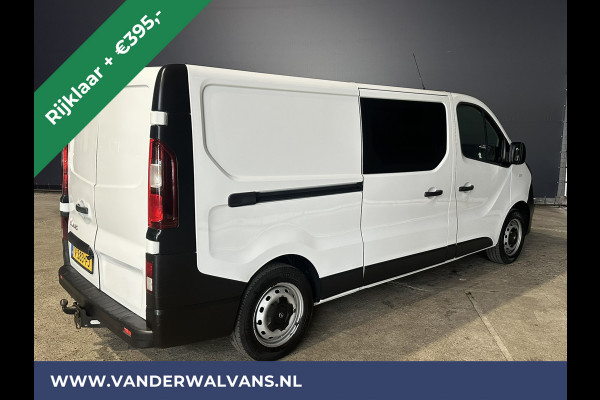 Opel Vivaro 1.6 CDTI 122pk L2H1 *Rijklaar Direct Rijden* Dubbele Cabine Euro6 Airco | Trekhaak | LED | 5-Zits Cruisecontrol, Inrichting, Bluetooh-telefonie