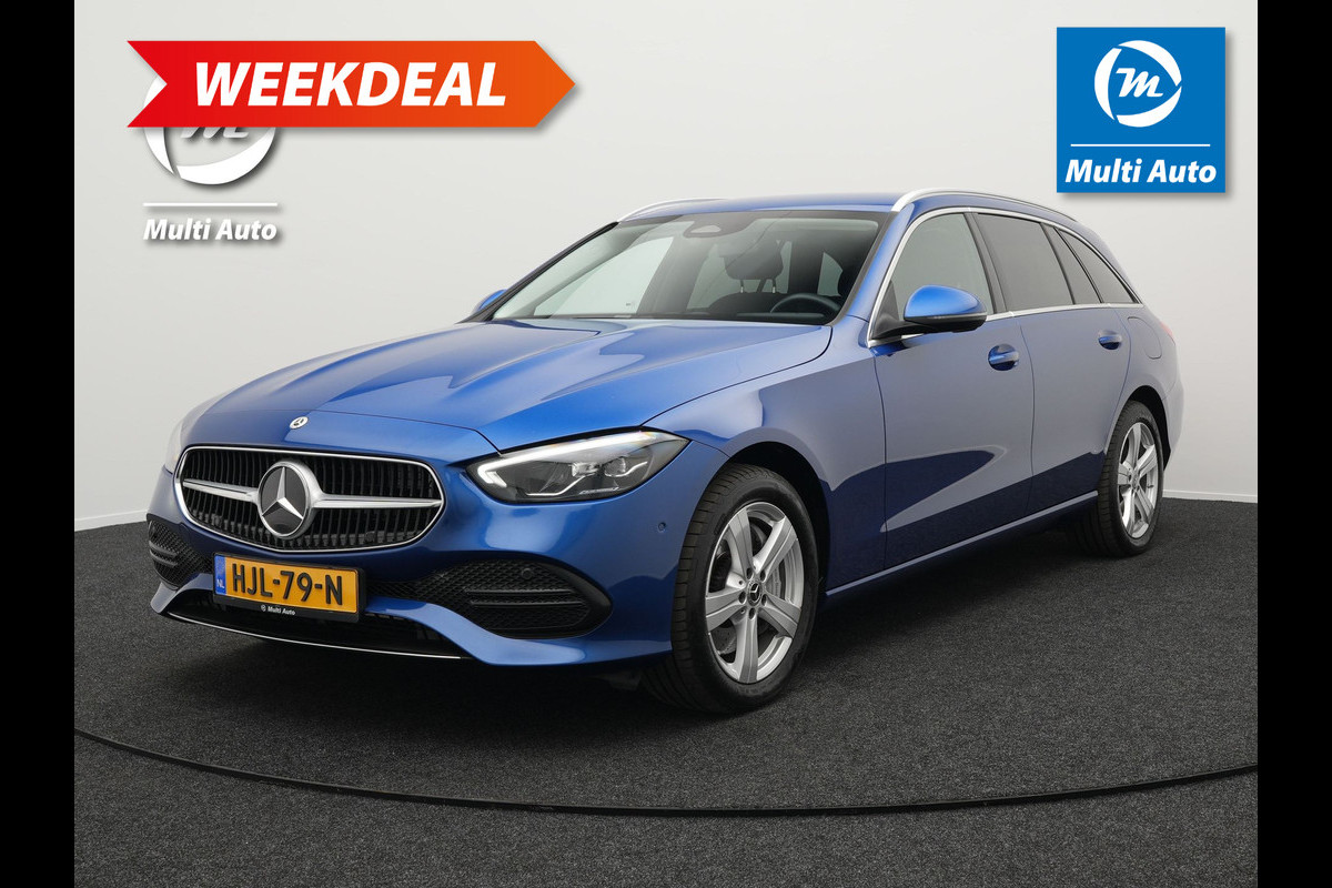 Mercedes-Benz C-Klasse Estate 300 e Plug In Hybrid 320pk NIEUW MODEL | PHEV | Adaptive Cruise | Camera | Stoelverwarming | Apple Carplay | DAB | LED |  Navi Full Map | Virtual |