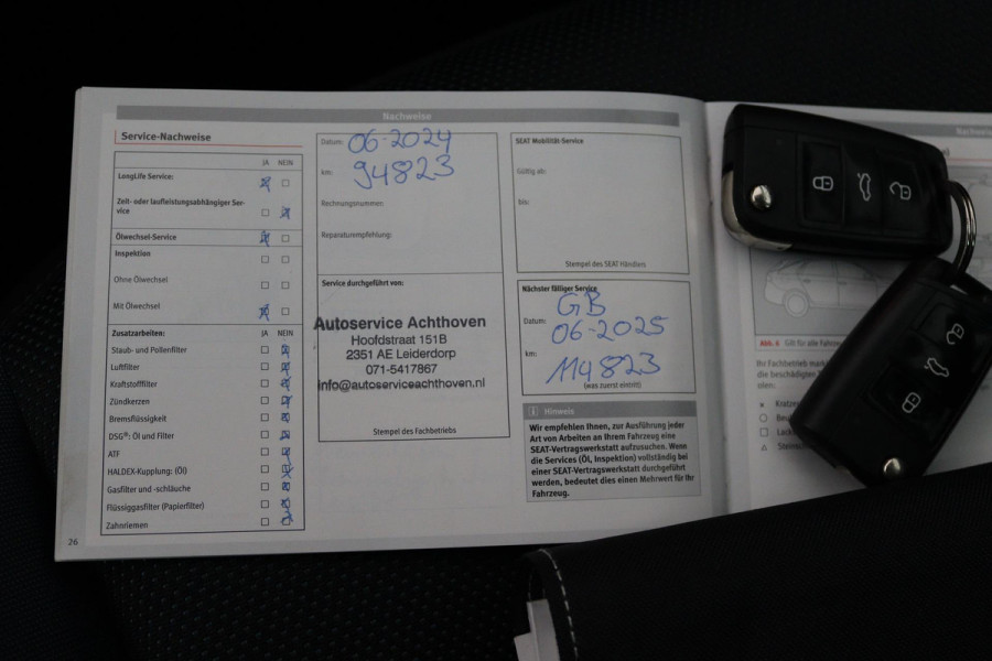 Seat Ateca 1.4 EcoTSI Xcellence (STOELVERWARMING, PARKEERSENSOREN, AUTOMAAT, CARPLAY NAVIGATIE)