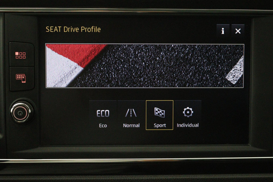 Seat León ST 1.4 EcoTSI FR Business Intense (SEAT SOUND, PARKEERSENSOREN, CRUISE CONTROL, CARPLAY NAVIGATIE, AUTOMAAT)
