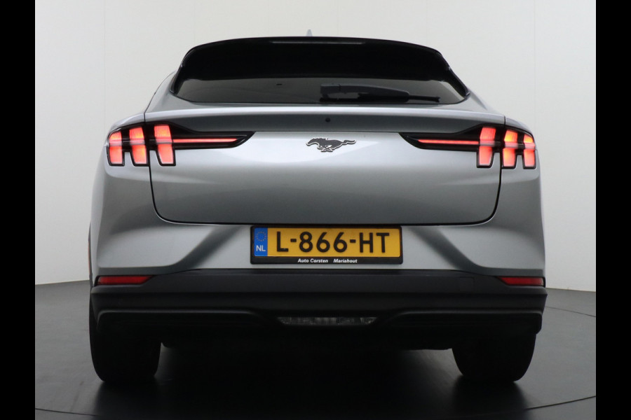 Ford Mustang Mach-E RWD 75 kWh Leer (semi-)Autopilot Navi 360-Topview-Camera Adaptive-Cruise-Control Apple Carplay Bang&Olufsen B&O 18" Elekt DAB Lane-Assist Keyless-go Autonomous Emergency Braking ESP ASR Verkeersbordherkenning Vermoeidheidsherkenning Dodehoek-Detector