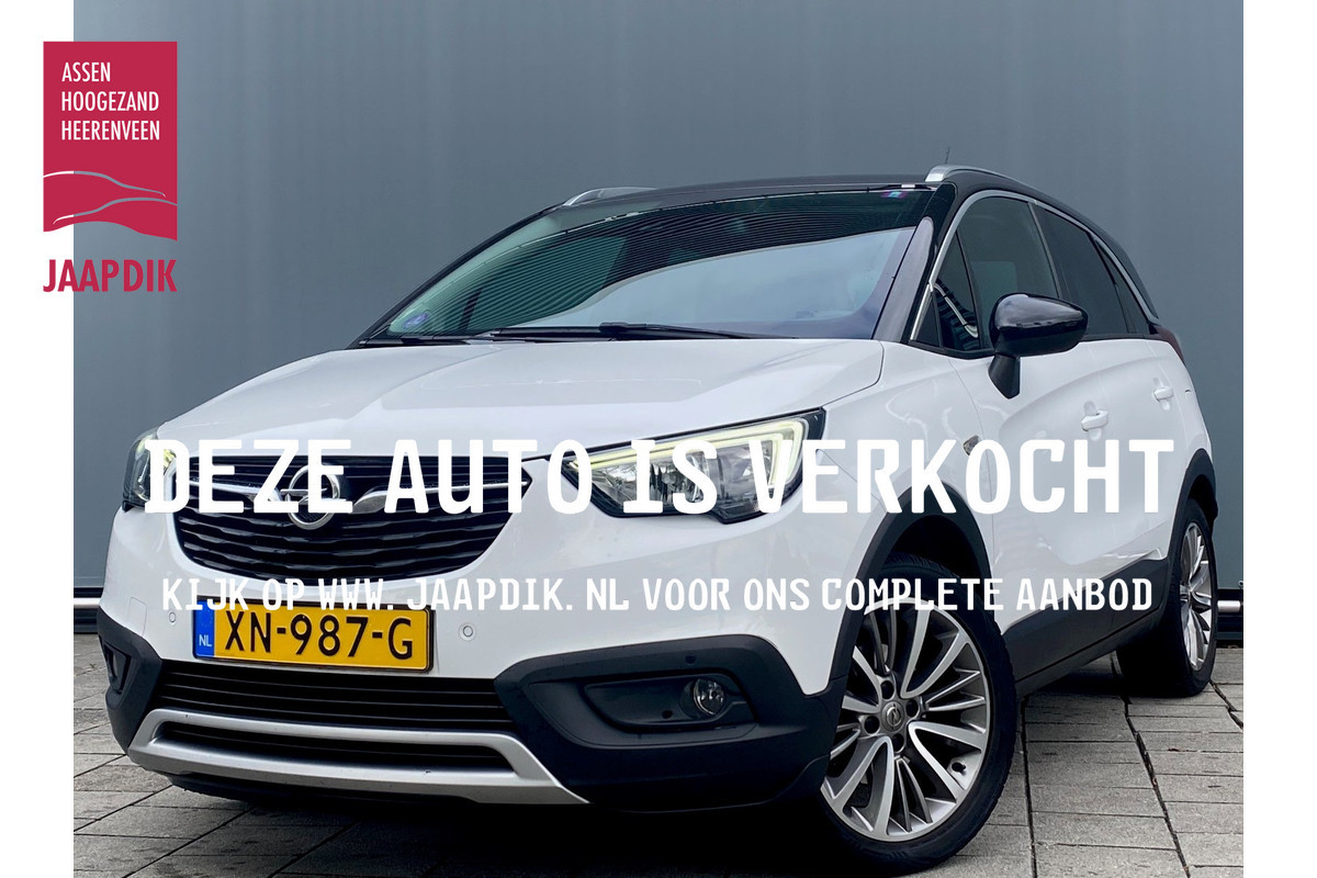 Opel Crossland X BWJ 2019 | 1.2T 111PK innovation | CLIMA | TREKHAAK | NAVI | CRUISE | PDC V+A | DONKER GLAS | TWO TONE |