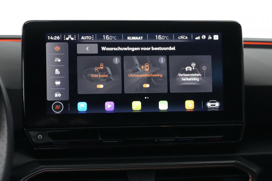 CUPRA Leon Sportstourer 1.4 e-Hybrid VZ Performance 245 PK | Pano-dak | CarPlay | Acc | Stoel + Stuurverwarming | Camera | Led | Pdc |