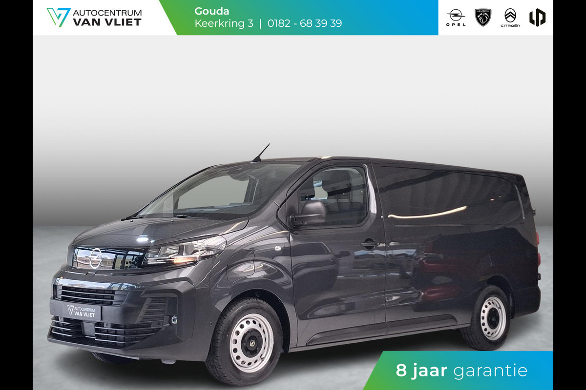 Opel Vivaro Electric L3 75 kWh | 8 jaar garantie | Surround View Pakket | Geïsoleerde comfort scheidingswand met vaste ruit