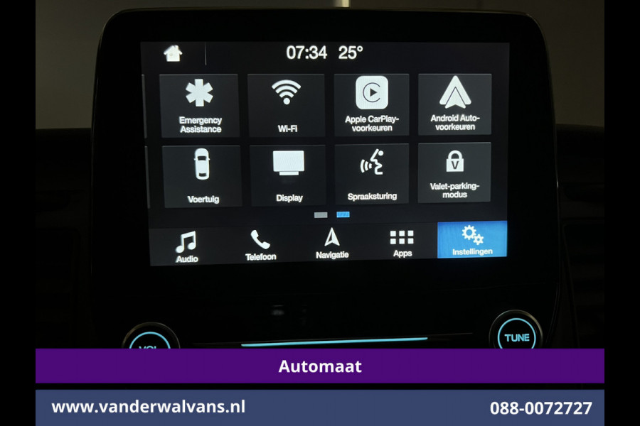 Ford Transit Custom 2.0 TDCI 131pk Automaat L1H1 Euro6 Airco | Camera | Navigatie | LED | Apple Carplay | Android Auto Cruisecontrol, Stoelverwarming, Trekhaak, Parkeersensoren, Achterklep