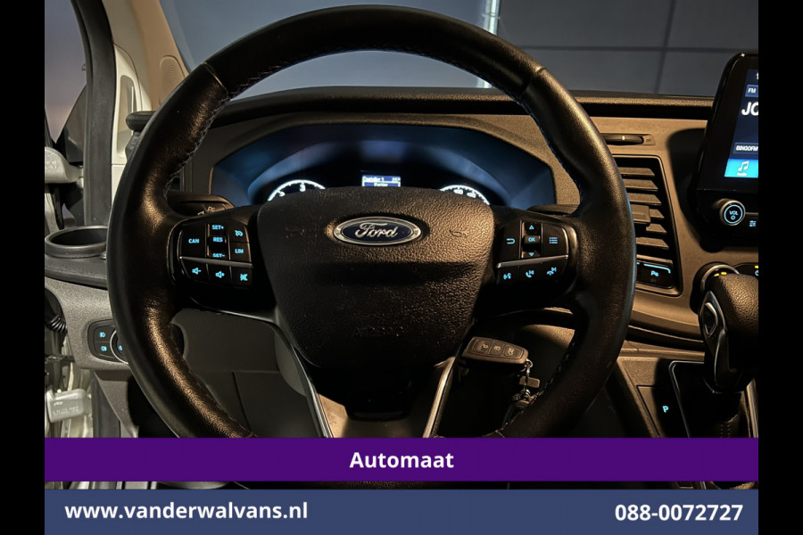 Ford Transit Custom 2.0 TDCI 131pk Automaat L1H1 Euro6 Airco | Camera | Navigatie | LED | Apple Carplay | Android Auto Cruisecontrol, Stoelverwarming, Trekhaak, Parkeersensoren, Achterklep