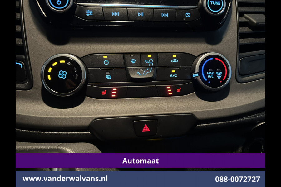 Ford Transit Custom 2.0 TDCI 131pk Automaat L1H1 Euro6 Airco | Camera | Navigatie | LED | Apple Carplay | Android Auto Cruisecontrol, Stoelverwarming, Trekhaak, Parkeersensoren, Achterklep