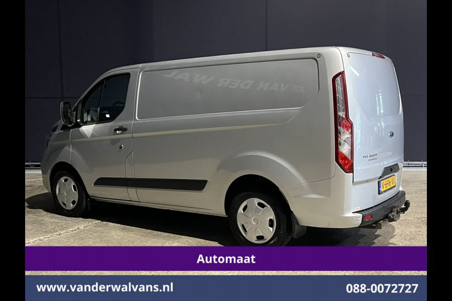 Ford Transit Custom 2.0 TDCI 131pk Automaat L1H1 Euro6 Airco | Camera | Navigatie | LED | Apple Carplay | Android Auto Cruisecontrol, Stoelverwarming, Trekhaak, Parkeersensoren, Achterklep