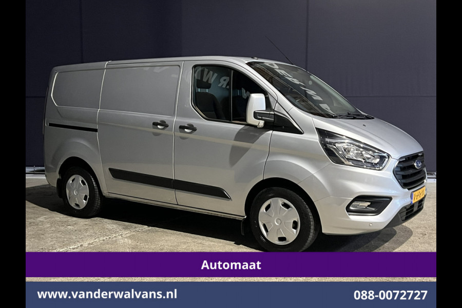 Ford Transit Custom 2.0 TDCI 131pk Automaat L1H1 Euro6 Airco | Camera | Navigatie | LED | Apple Carplay | Android Auto Cruisecontrol, Stoelverwarming, Trekhaak, Parkeersensoren, Achterklep