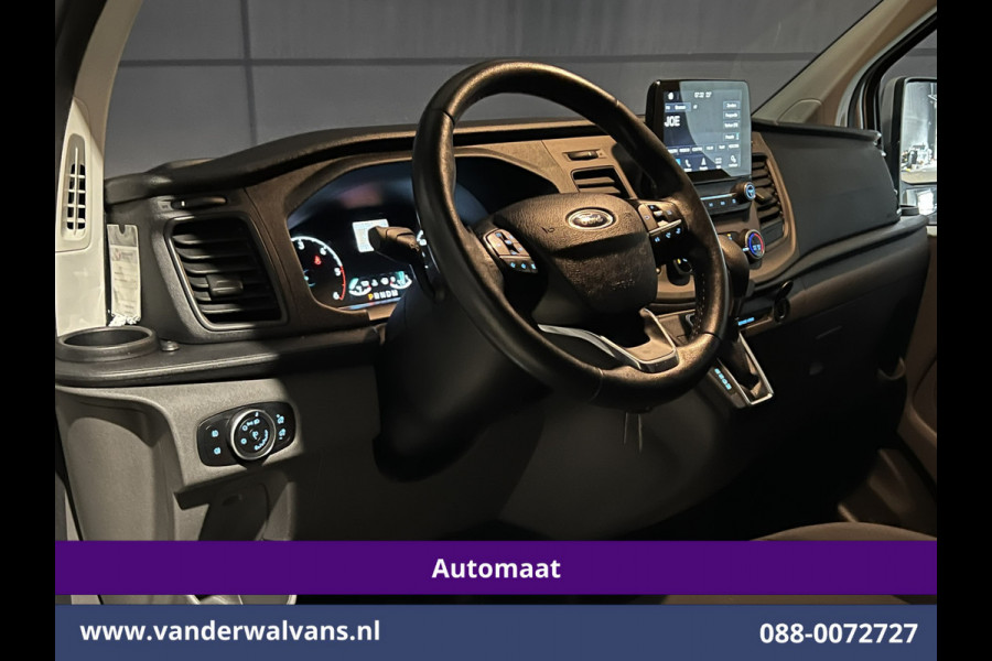 Ford Transit Custom 2.0 TDCI 131pk Automaat L1H1 Euro6 Airco | Camera | Navigatie | LED | Apple Carplay | Android Auto Cruisecontrol, Stoelverwarming, Trekhaak, Parkeersensoren, Achterklep
