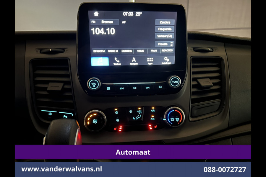 Ford Transit Custom 2.0 TDCI 131pk Automaat L1H1 Euro6 Airco | Camera | Navigatie | LED | Apple Carplay | Android Auto Cruisecontrol, Stoelverwarming, Trekhaak, Parkeersensoren, Achterklep