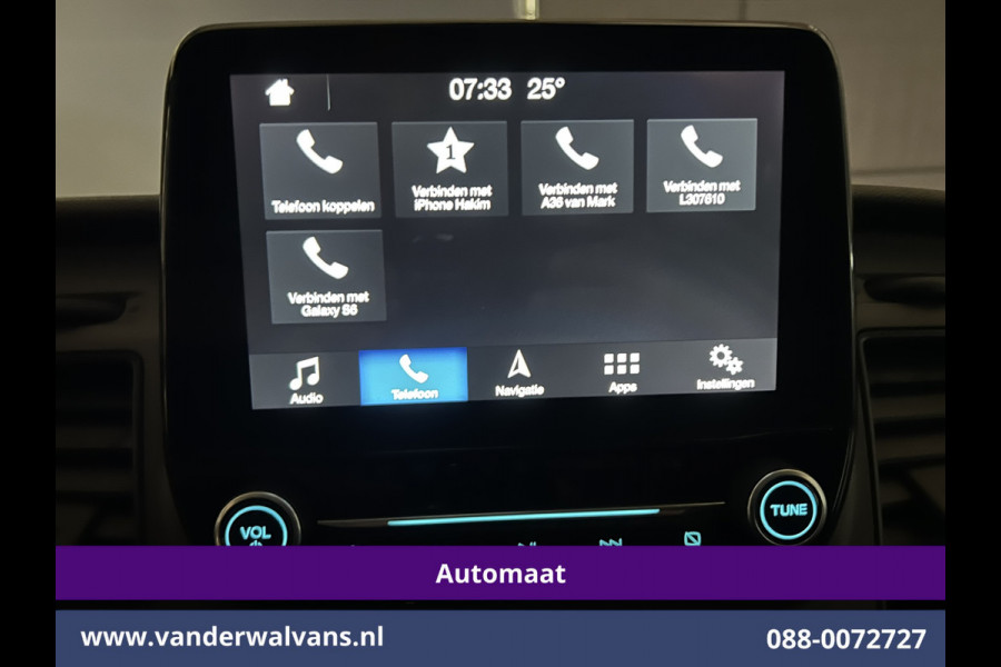 Ford Transit Custom 2.0 TDCI 131pk Automaat L1H1 Euro6 Airco | Camera | Navigatie | LED | Apple Carplay | Android Auto Cruisecontrol, Stoelverwarming, Trekhaak, Parkeersensoren, Achterklep