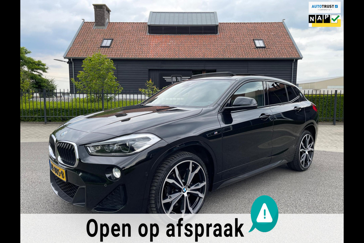 BMW X2 SDrive20i High Exe M-Pakket Panoramadak leer Navi Head-Up Camera BMW X2 SDrive20i High Exe M-Pakket Panoramadak leer Navi Head-Up Camera