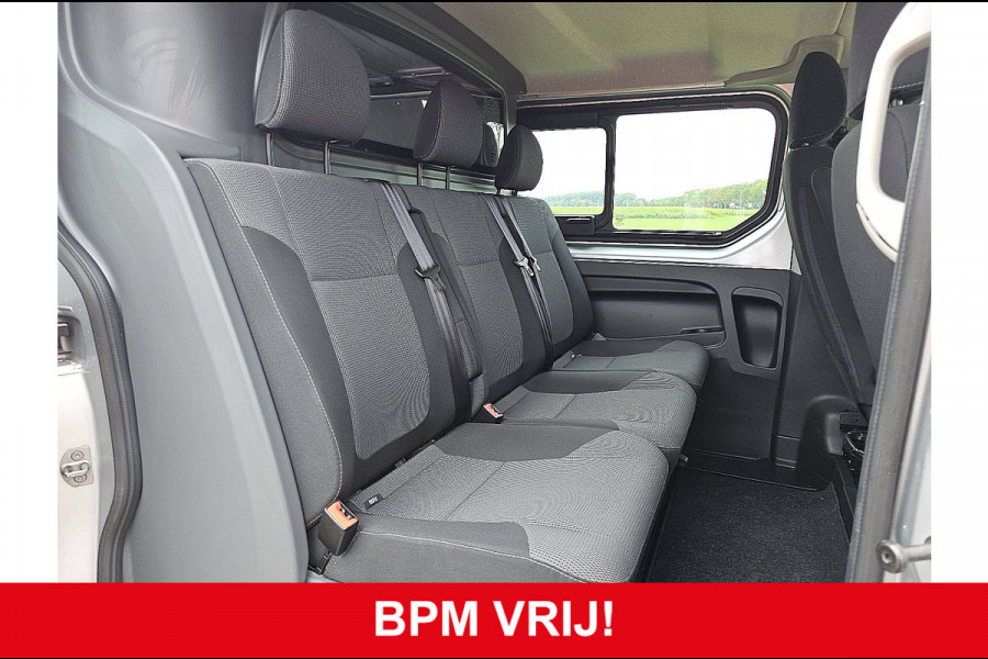 Renault Trafic 2.0 dCi 145 T29 L2H1 DC Comfort Airco Automaat Navi Sidebars Euro6 145Pk NAP 1e Eigenaar!